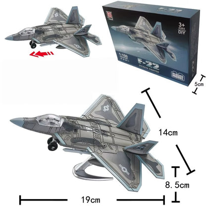 Myśliwiec F-22 Raptor (Skala 1:200)